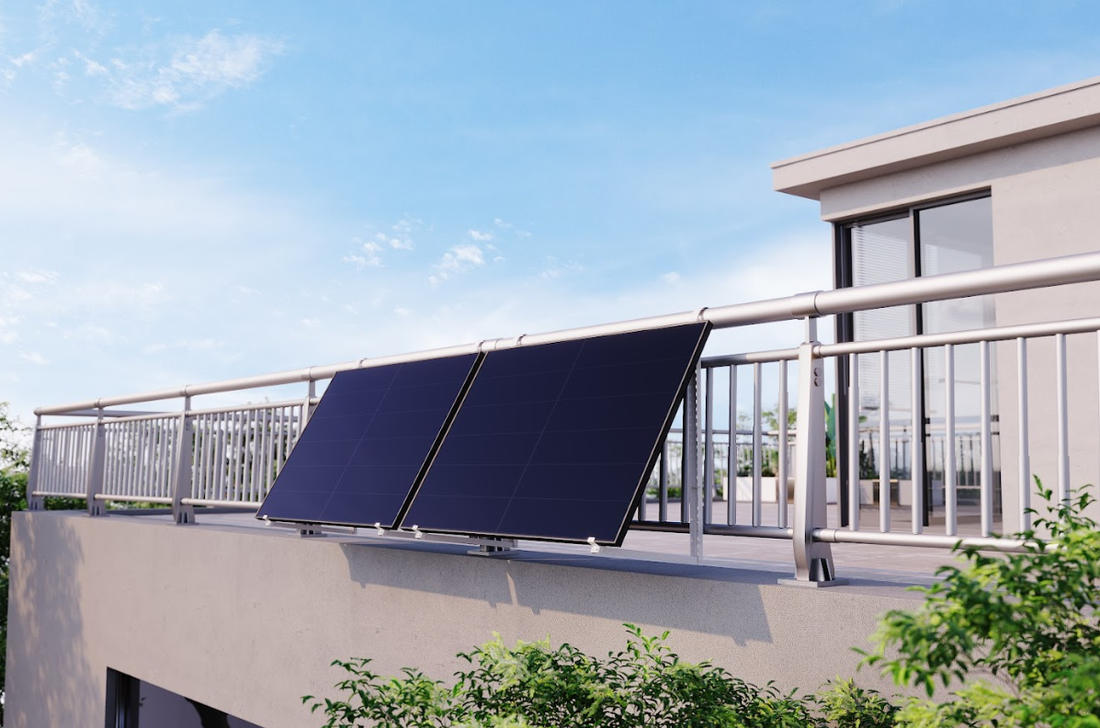 Que se passe-t-il avec les surplus dans une centrale électrique de balcon