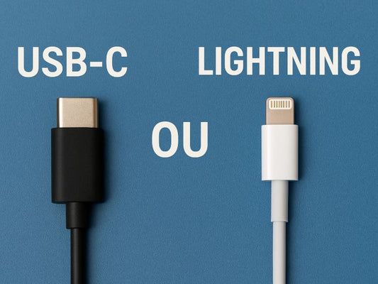 USB-C ou Lightning