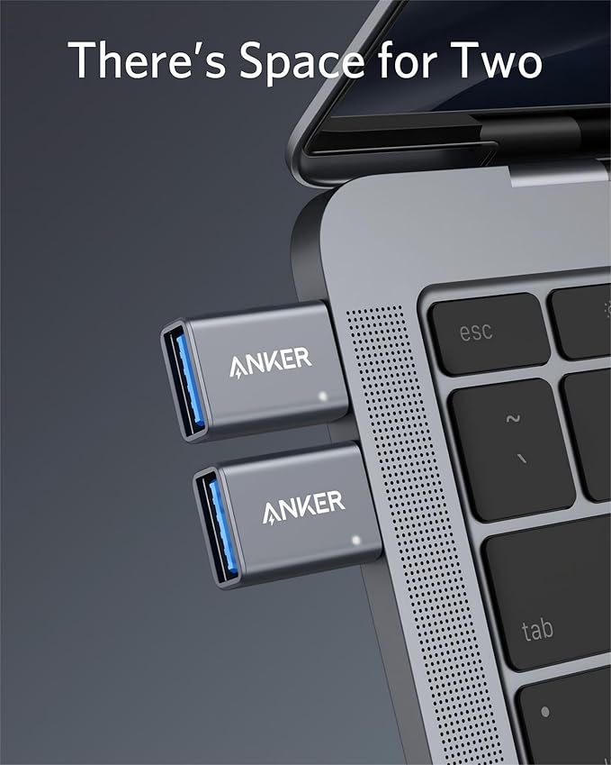 Anker Adaptateur USB-C (2 pièces, USB 3.0 femelle)