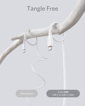 Anker câble USB-C vers USB-C PowerLine III Flow