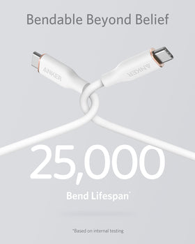 Anker câble USB-C vers USB-C PowerLine III Flow