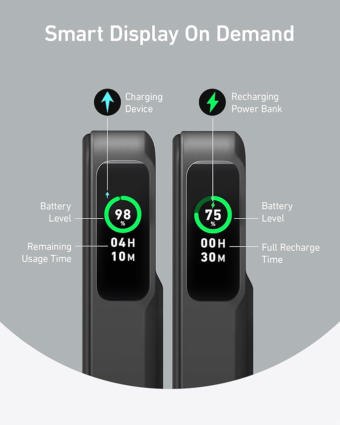 PowerBank Anker MagGo (10K) + câble USB-C