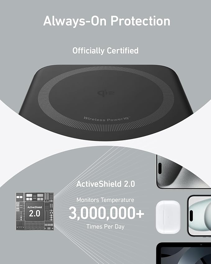 PowerBank Anker MagGo (10K) + câble USB-C
