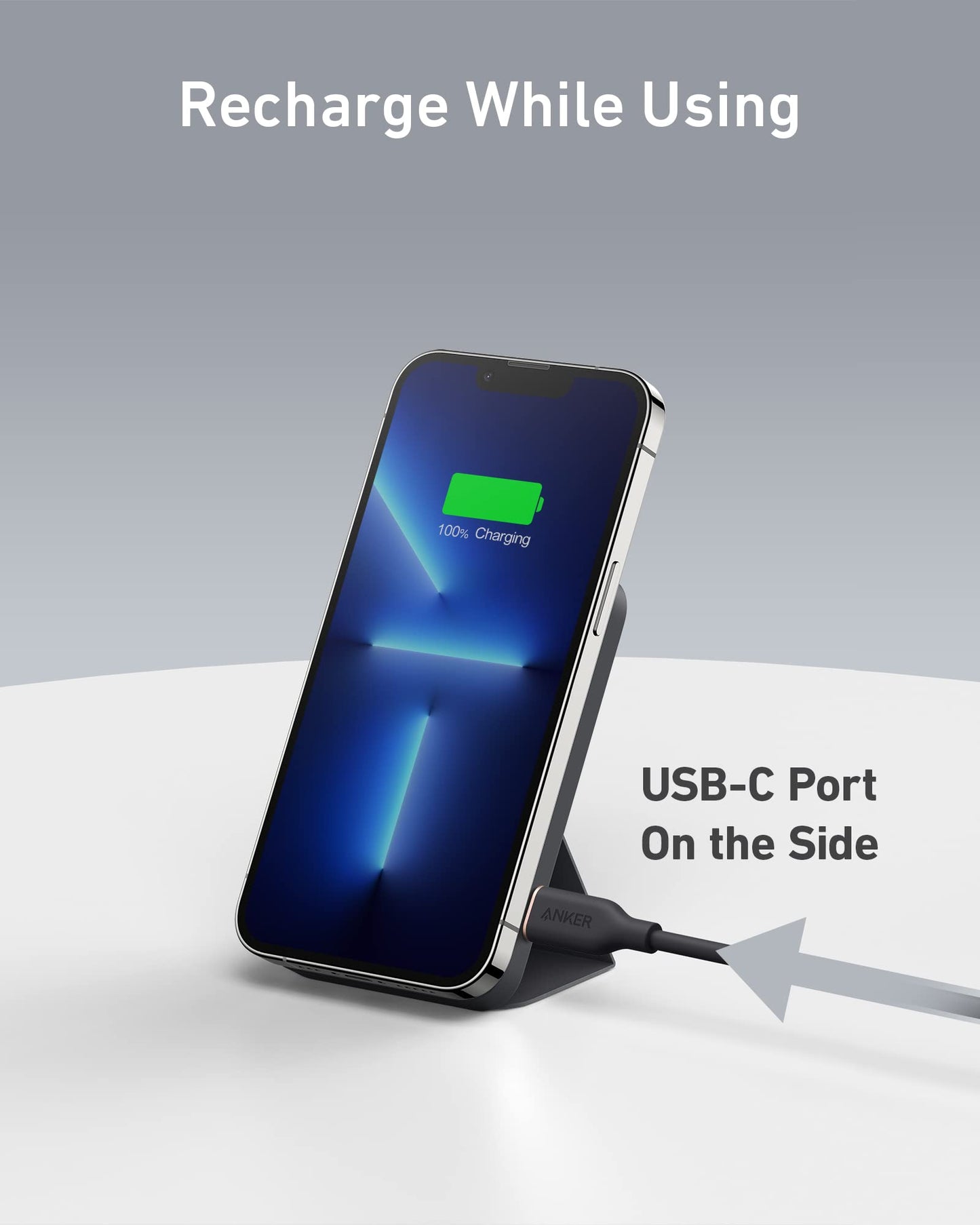 Anker <b>622</b> PowerBank magnétique (MagGo) + Câble USB-C vers USB-C (240 W)