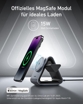 Anker 737 MagGo Charger (Station 3-en-1)