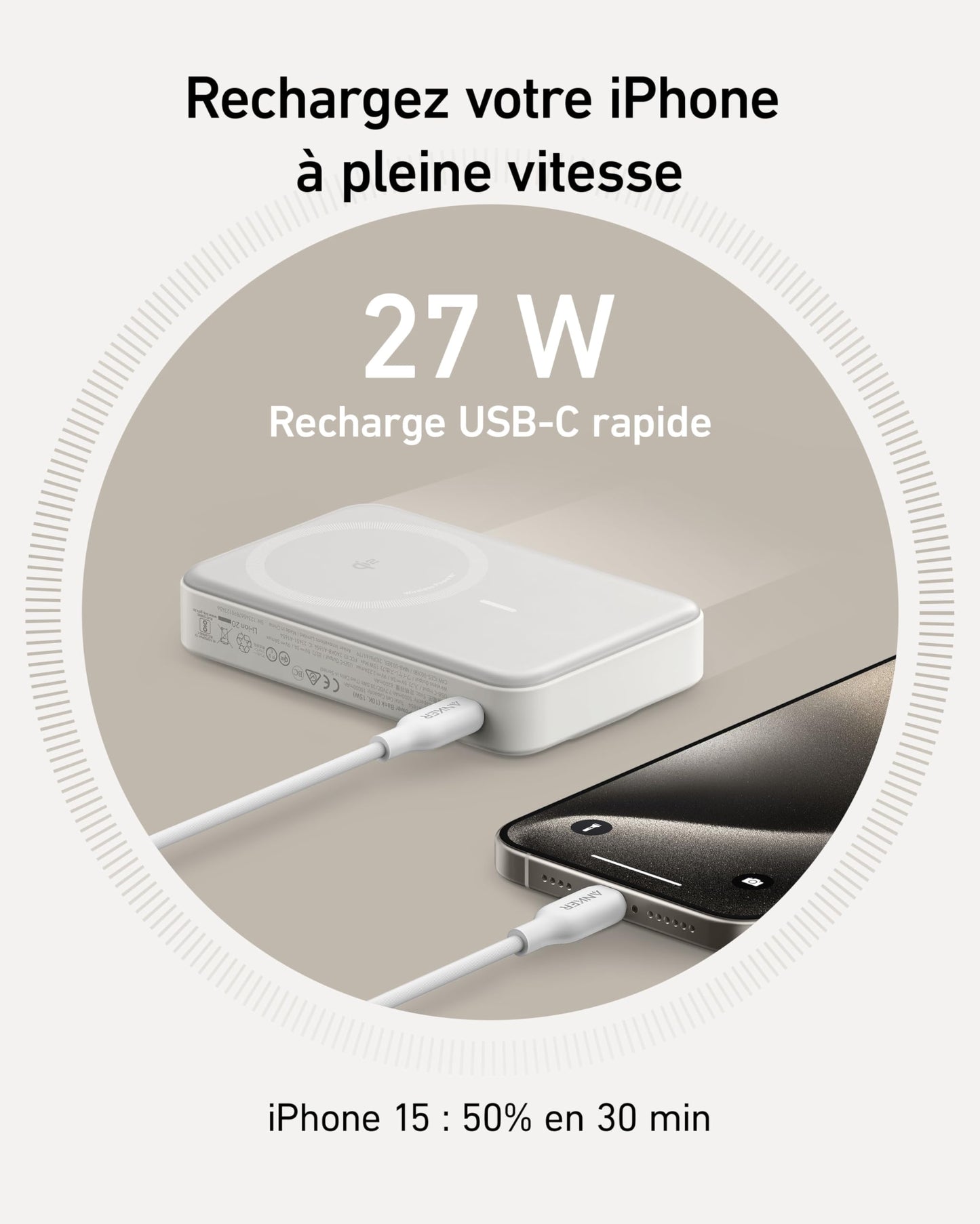 Anker PowerBank MagGo (10K)