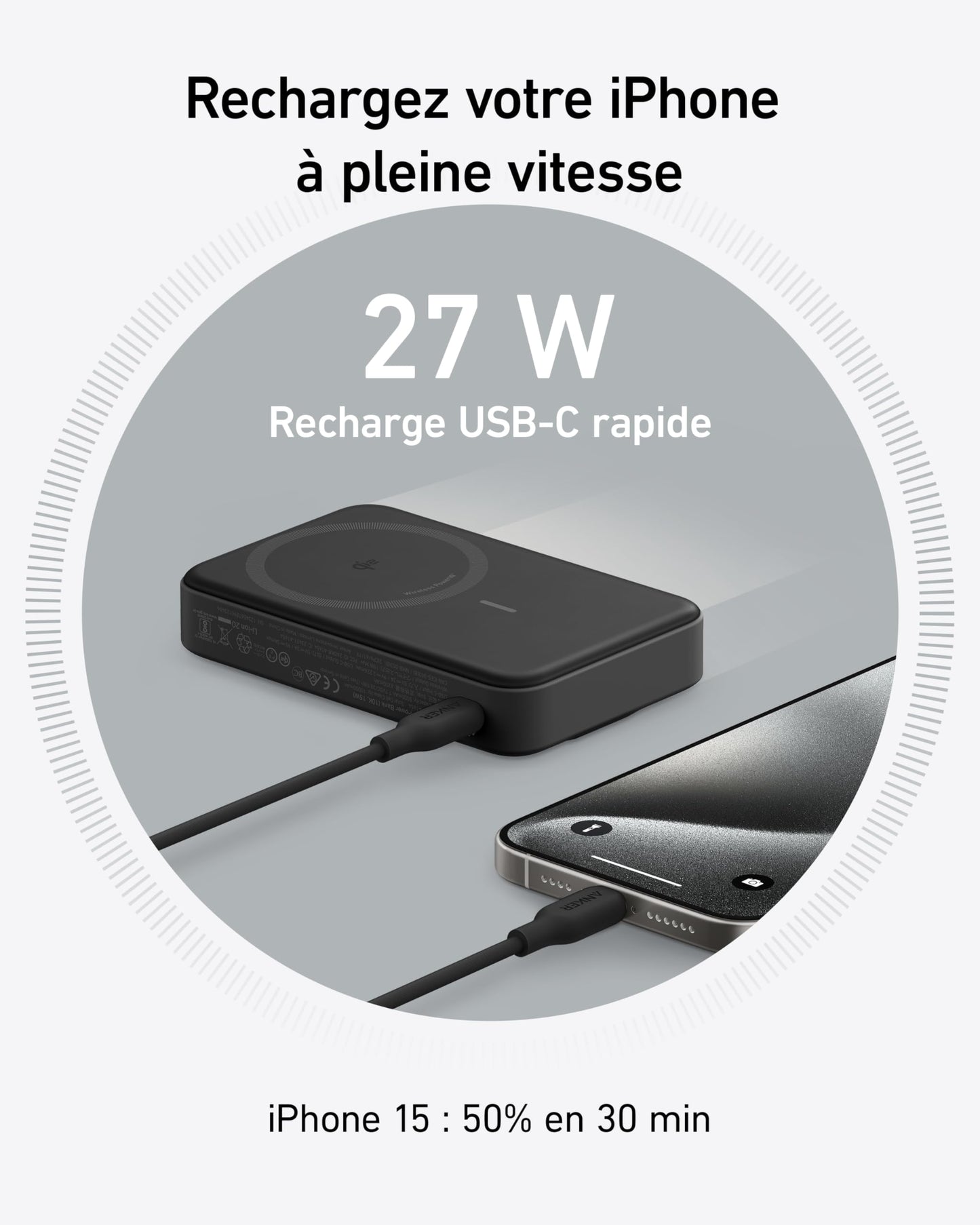 Anker PowerBank MagGo (10K)