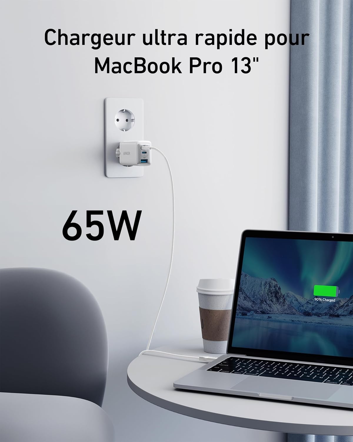 Anker Chargeur USB C (Nano II 65 W)