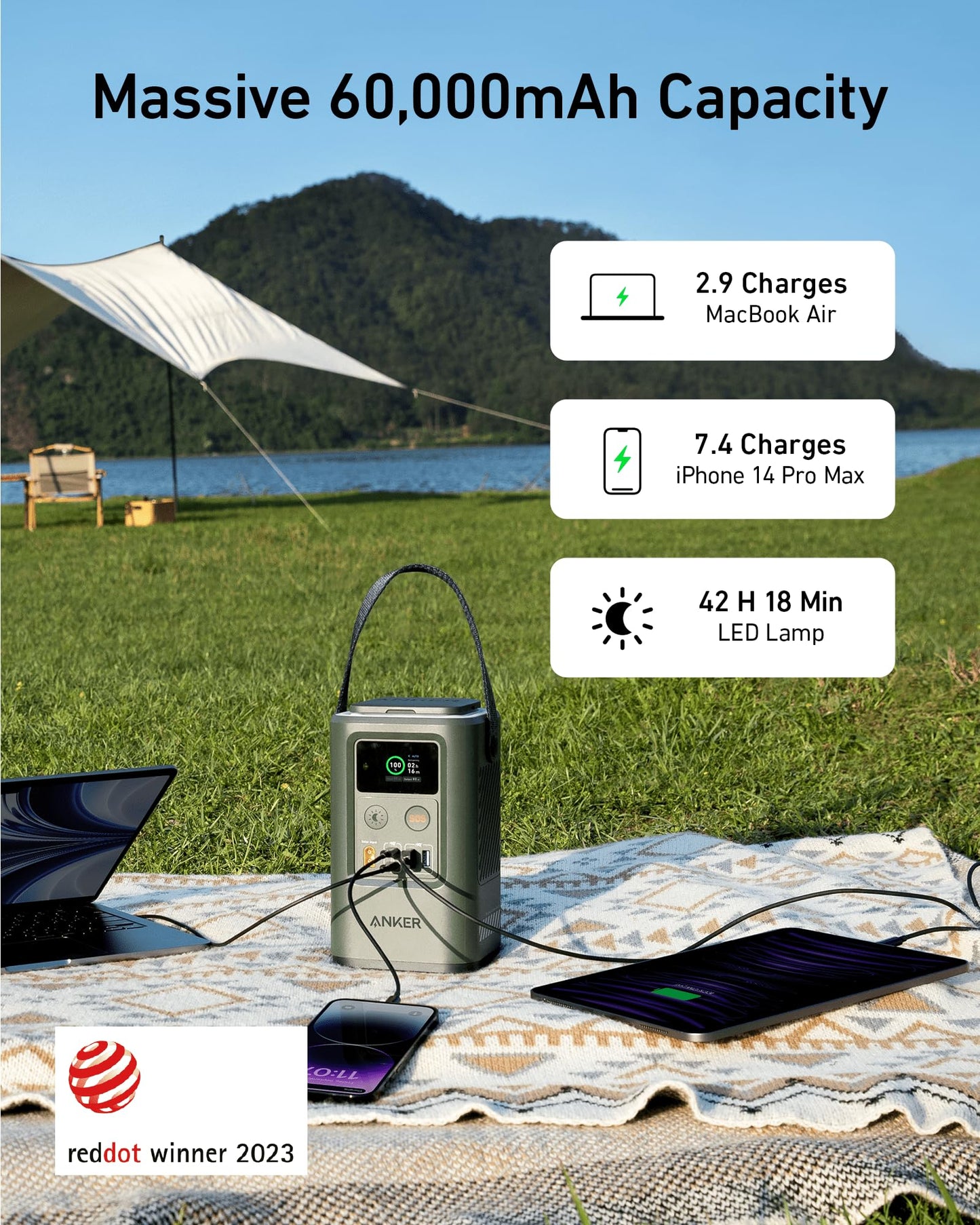 Anker <b>548</b> PowerBank (PowerCore Reserve 192 Wh)