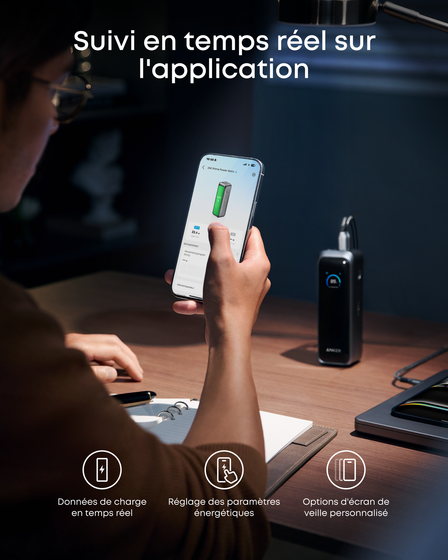 Batterie externe Anker Prime (20K, 220 W)