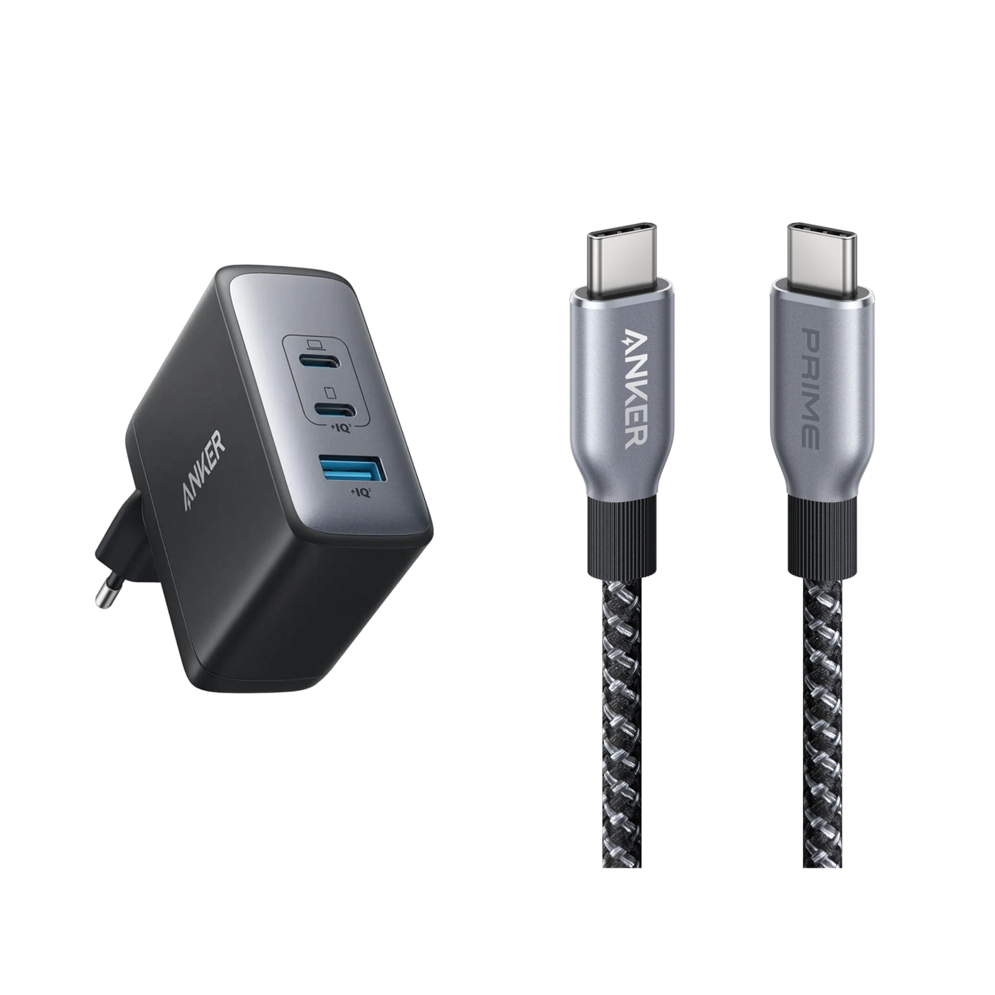 Anker 736 Chargeur USB C 100 W + Câble USB-C vers USB-C (240 W)