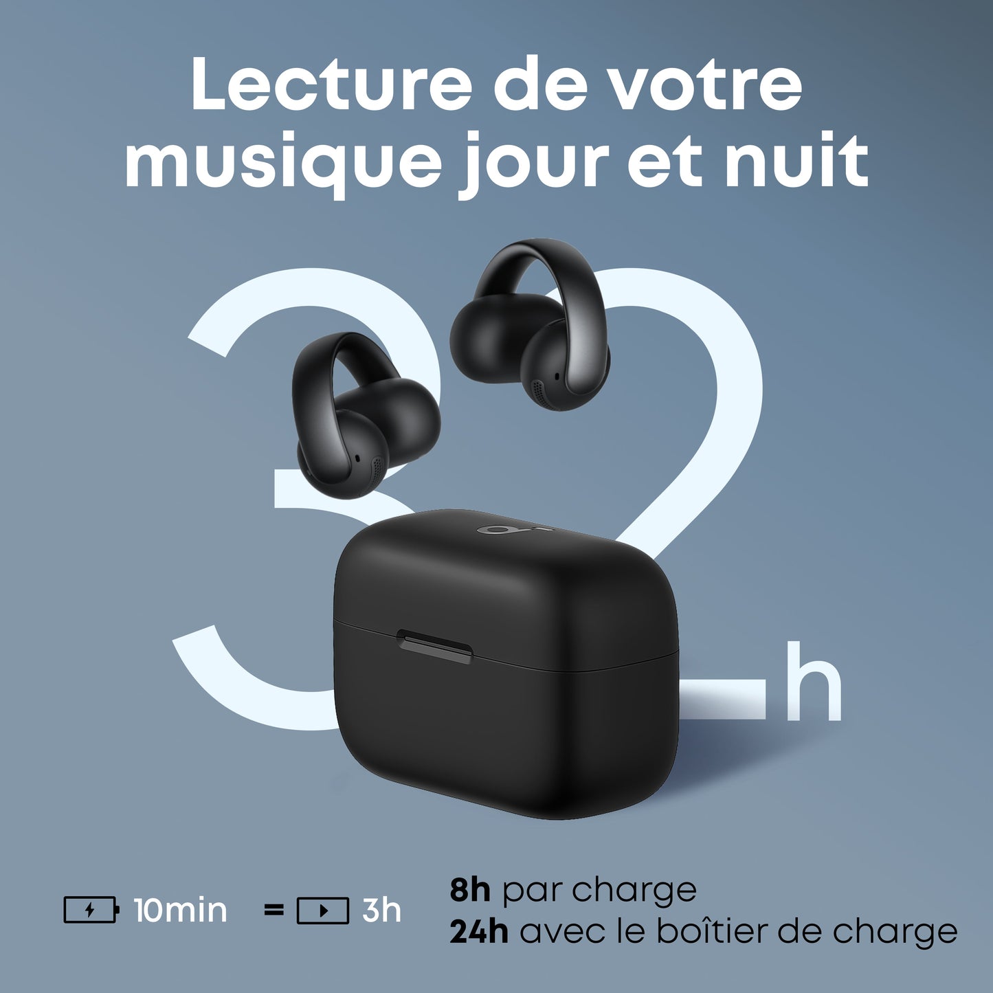 AeroClip | Écouteurs oreilles libres à clip