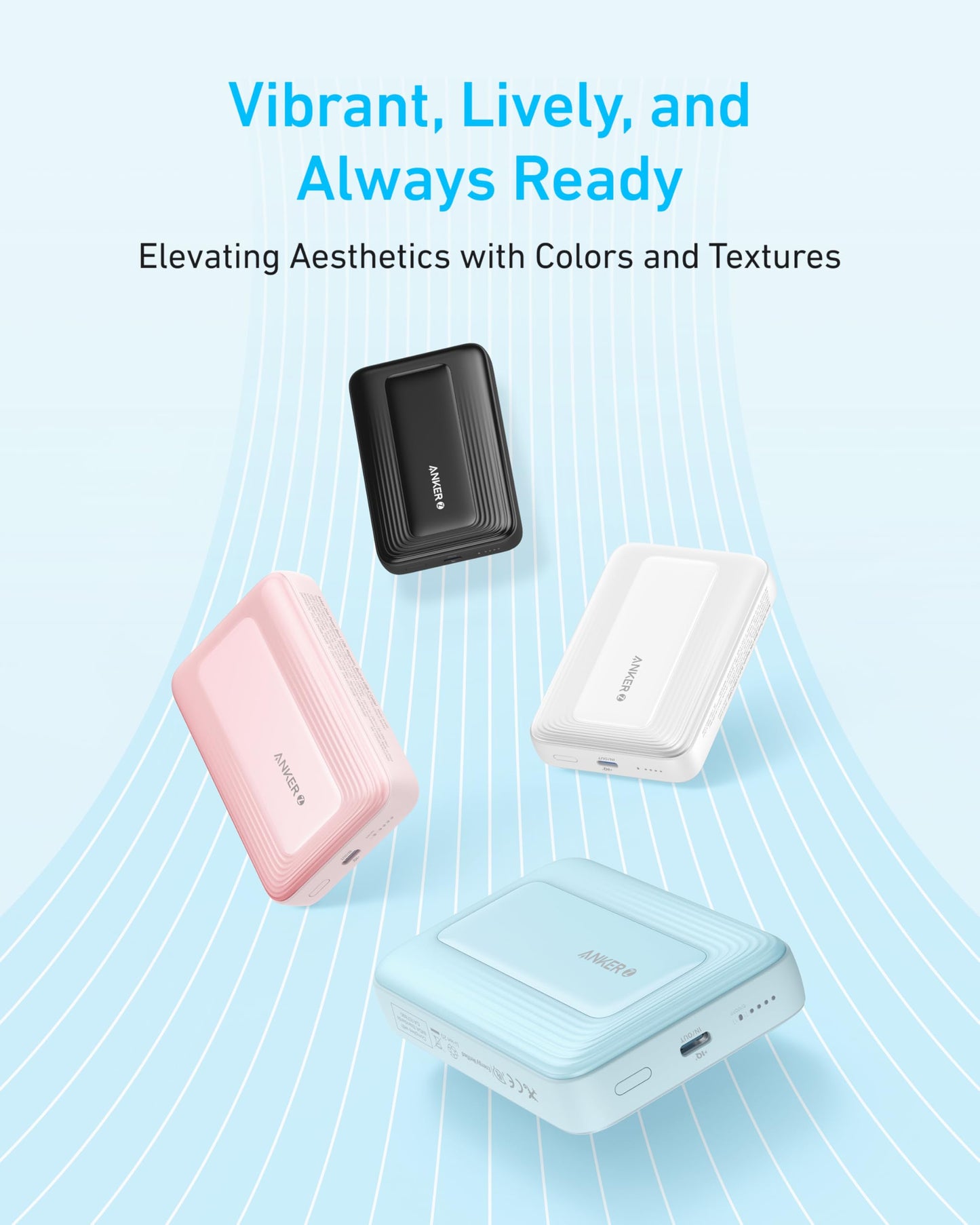 Batterie Externe Anker Zolo (10K, 30 W, magnétique)