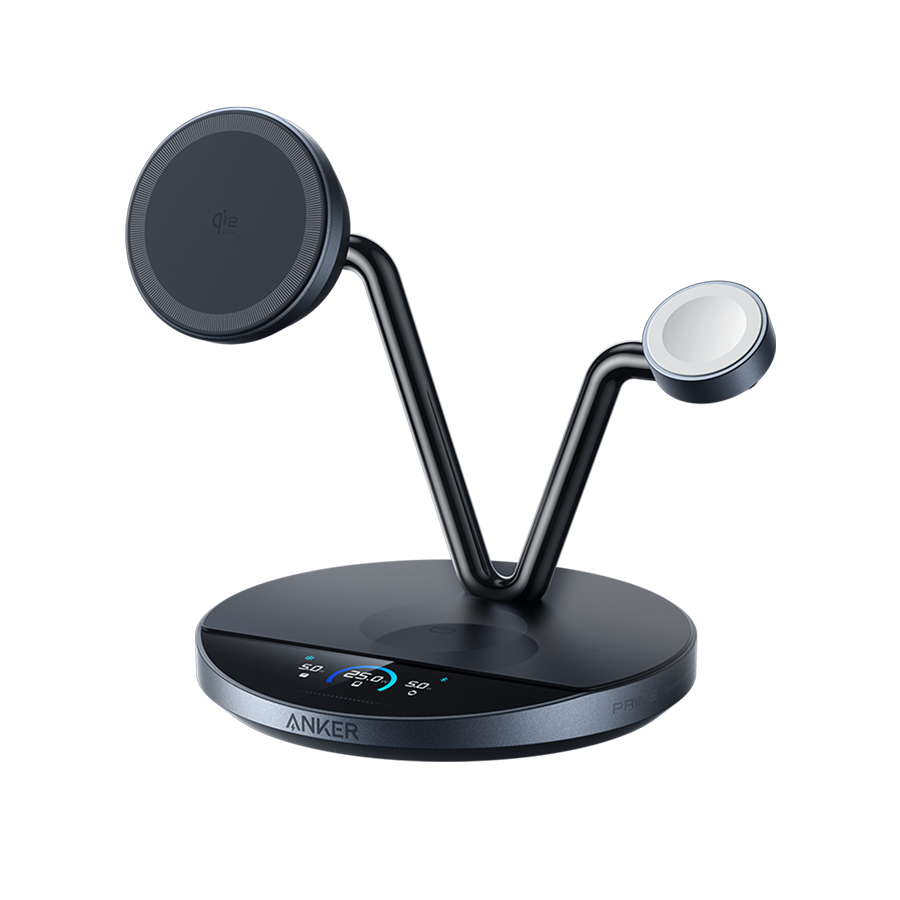 Station de charge sans fil Qi2 Anker Prime (3-en-1)