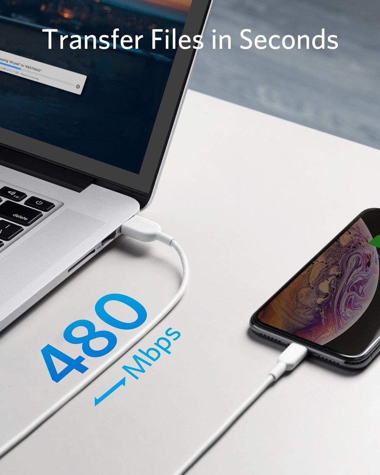 Anker PowerLine II Câble Lightning vers USB