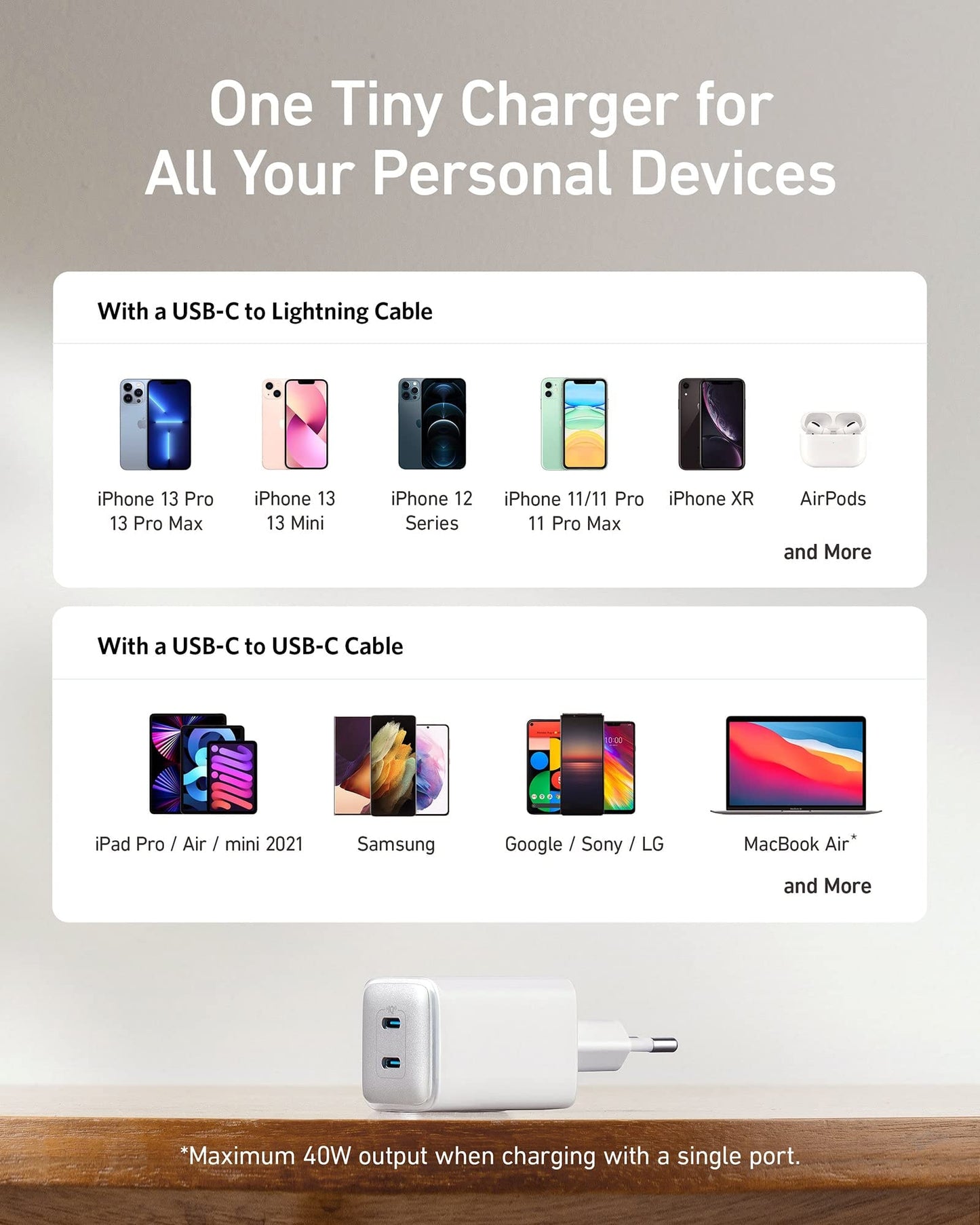 Anker <b>521</b> chargeur Nano Pro