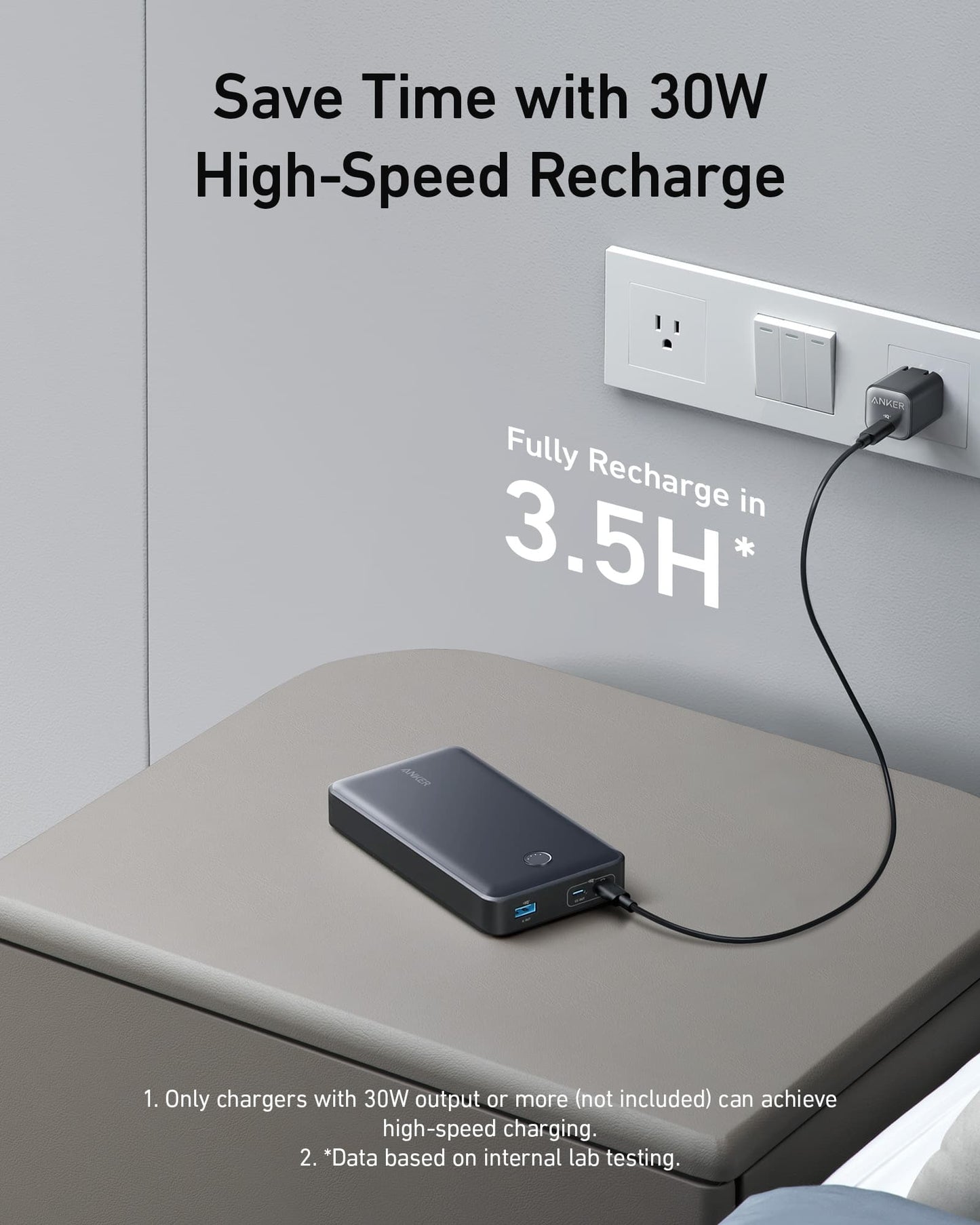 Anker <b>537</b> PowerBank (PowerCore 24K pour ordinateur portable)