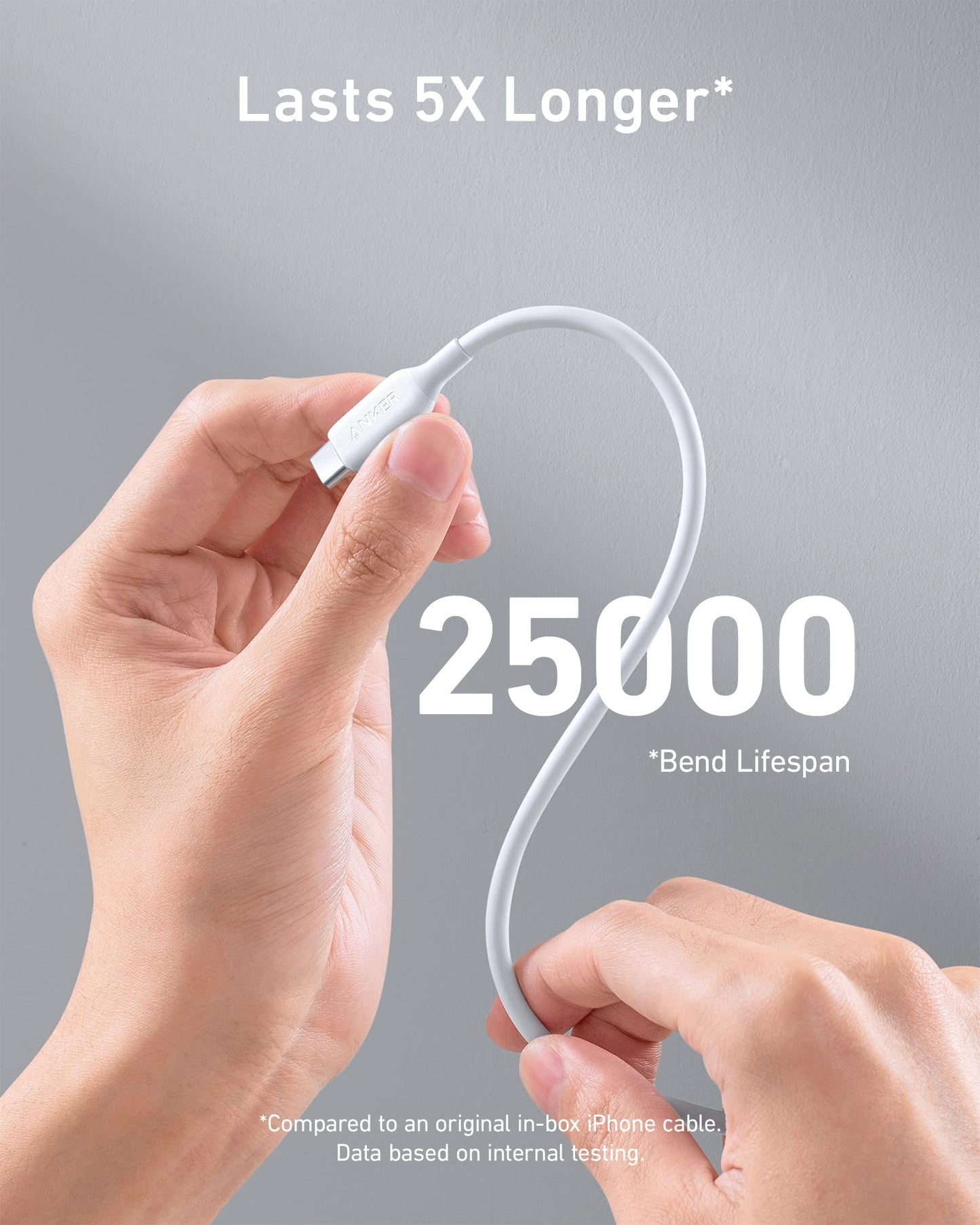 Anker PowerLine III Câble de charge USB-C vers USB-C 2.0