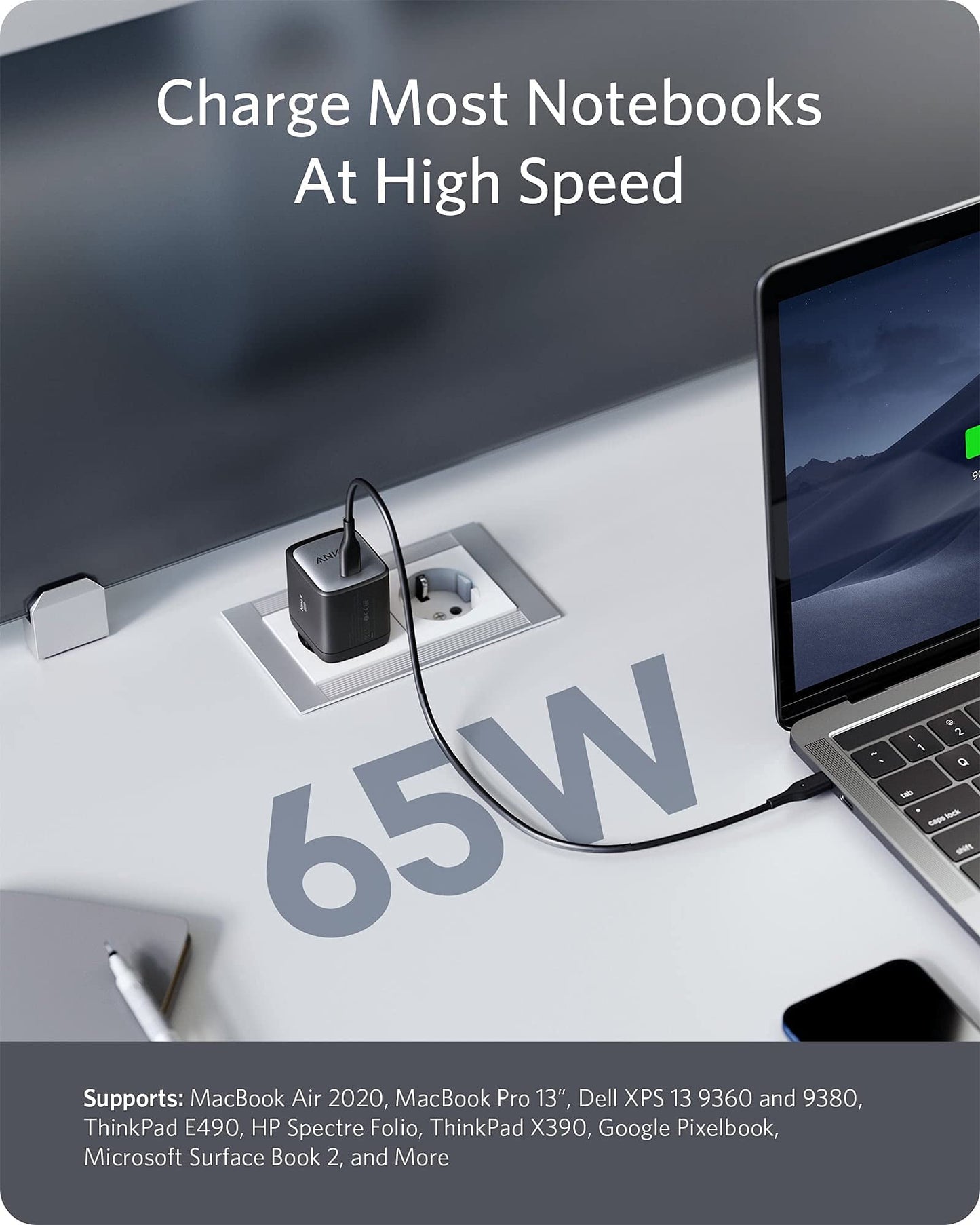 Anker Nano II Chargeur USB-C 65 W