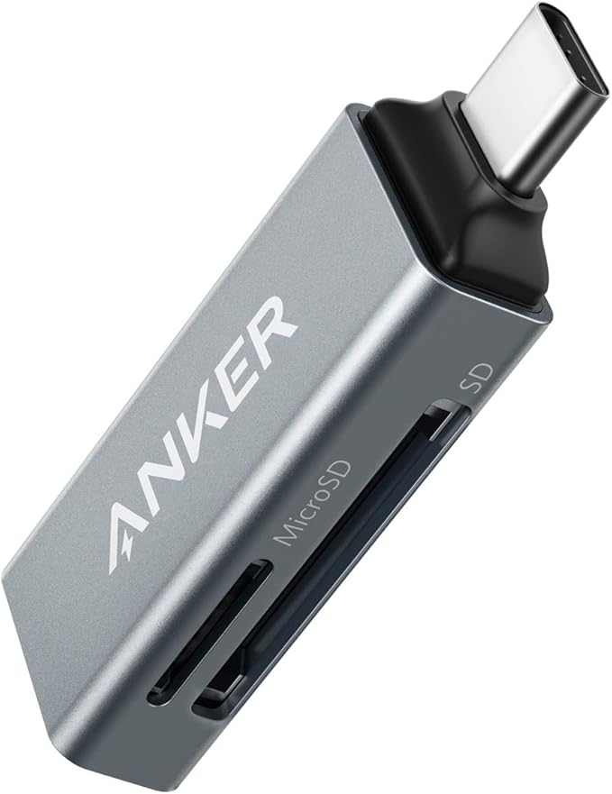 Anker Lecteur de Carte USB-C (2-en-1, SD/MicroSD)