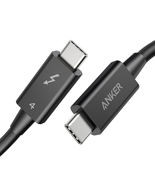 Câble Anker Thunderbolt 4 (70 cm, 100 W, 40 Gbit/s)