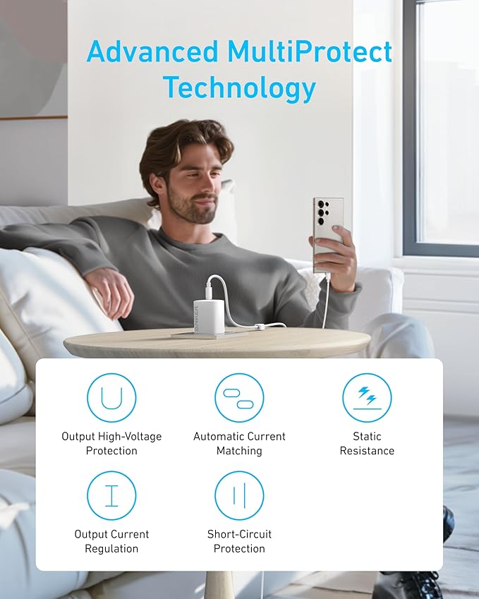 Anker Chargeur USB C Rapide 45 W