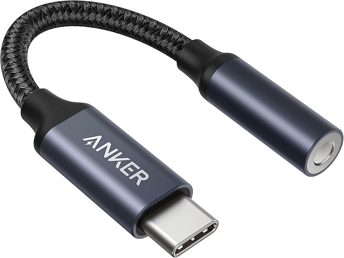 Anker Adaptateur USB-C Audio (3,5 mm, câble tressé)