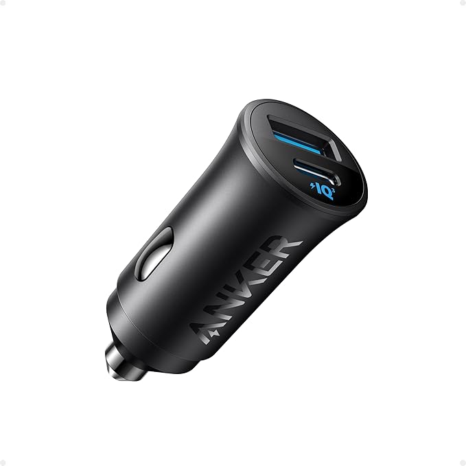Anker Chargeur Allume Cigare (30 W, 2 ports USB-C, PowerIQ 3.0)