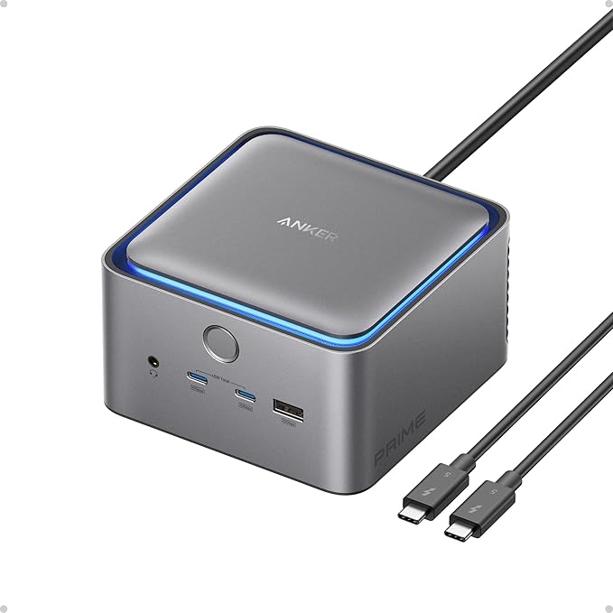 Anker Prime TB5 Docking Station (14 ports, 140 W max, 120 GB/s)