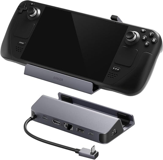 Station Anker 6-en-1 (Steam Deck/ROG Ally, 100 W, HDMI 4K)