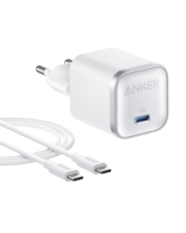 Chargeur Anker Nano (45 W) avec câble USB-C