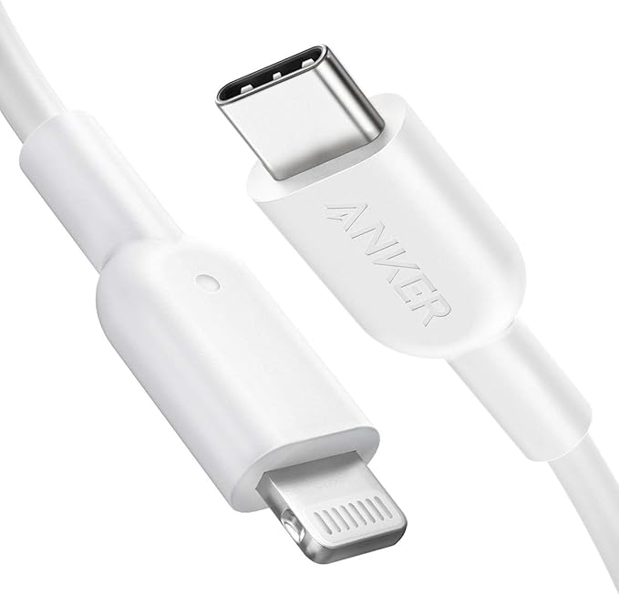 Anker Powerline II Câble USB C vers Lightning [1,8 m certifié MFi]