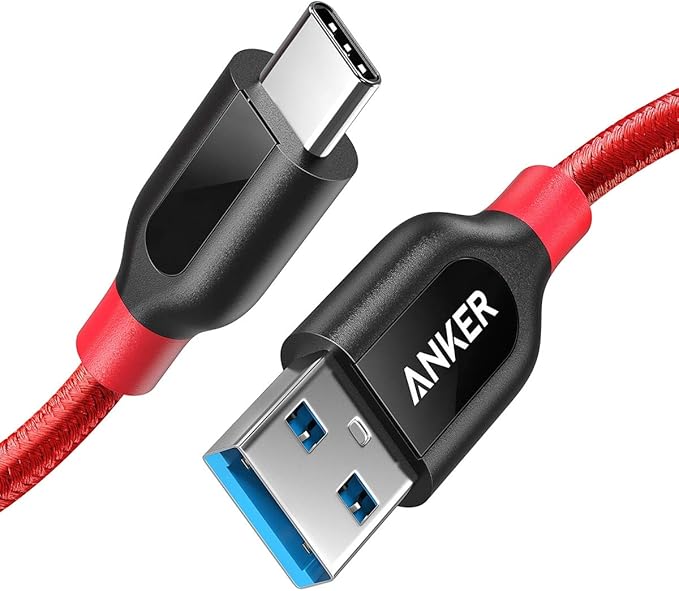 Câble Anker PowerLine+ (USB-C vers USB-A, 90 cm, nylon)