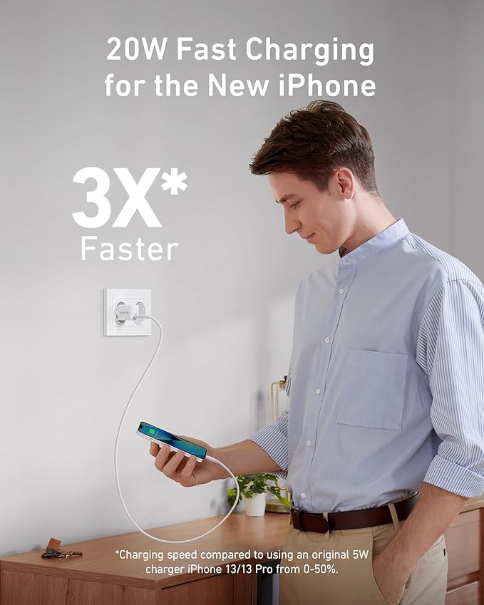 Anker 511 Chargeur iPhone USB C 20 W