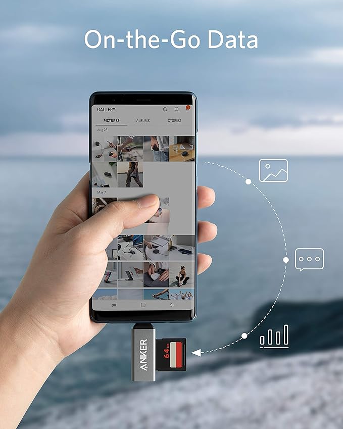 Anker Lecteur de Carte USB-C (2-en-1, SD/MicroSD)