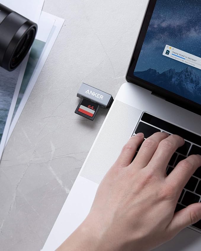 Anker Lecteur de Carte USB-C (2-en-1, SD/MicroSD)