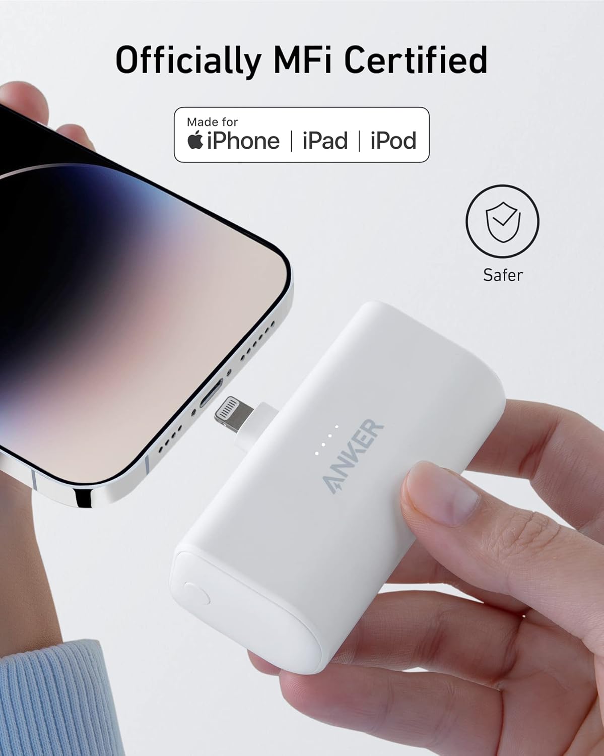 Anker 621 Power Bank (Built-In Lightning Connector, 12W)