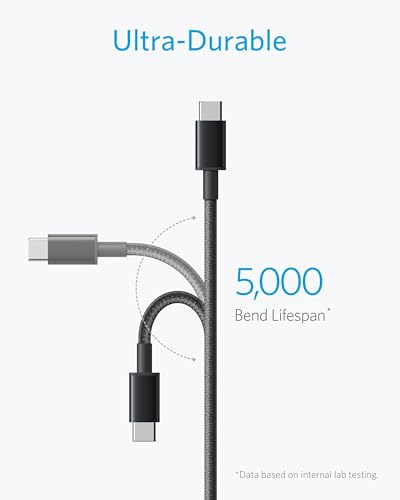 Anker cable 331 USB C vers USB 2.0 double tressé (5 x 1,8m)