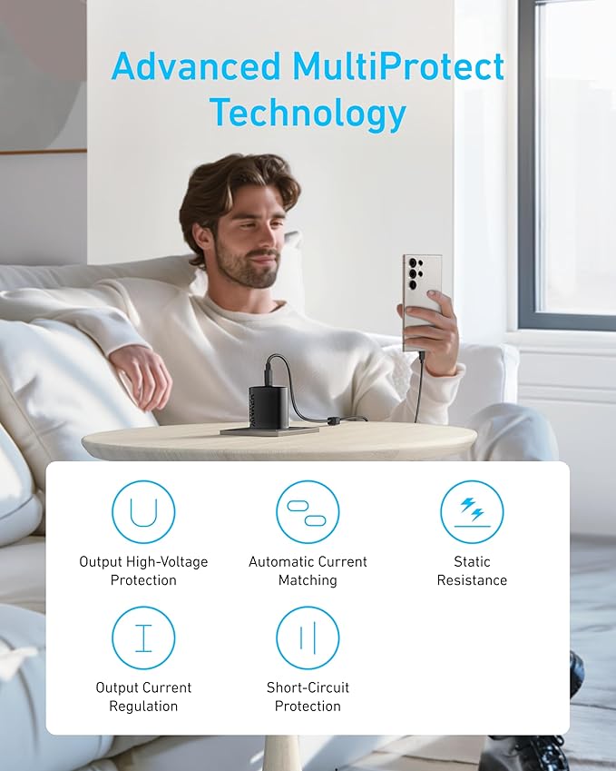 Anker Chargeur USB C Rapide 45 W