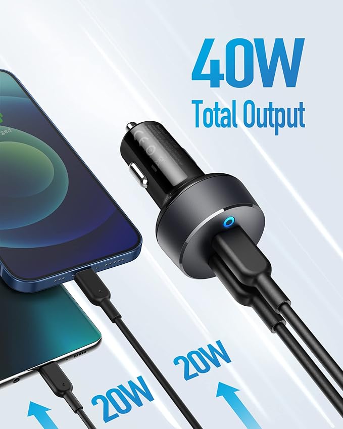 Anker Chargeur pour Voiture USB C