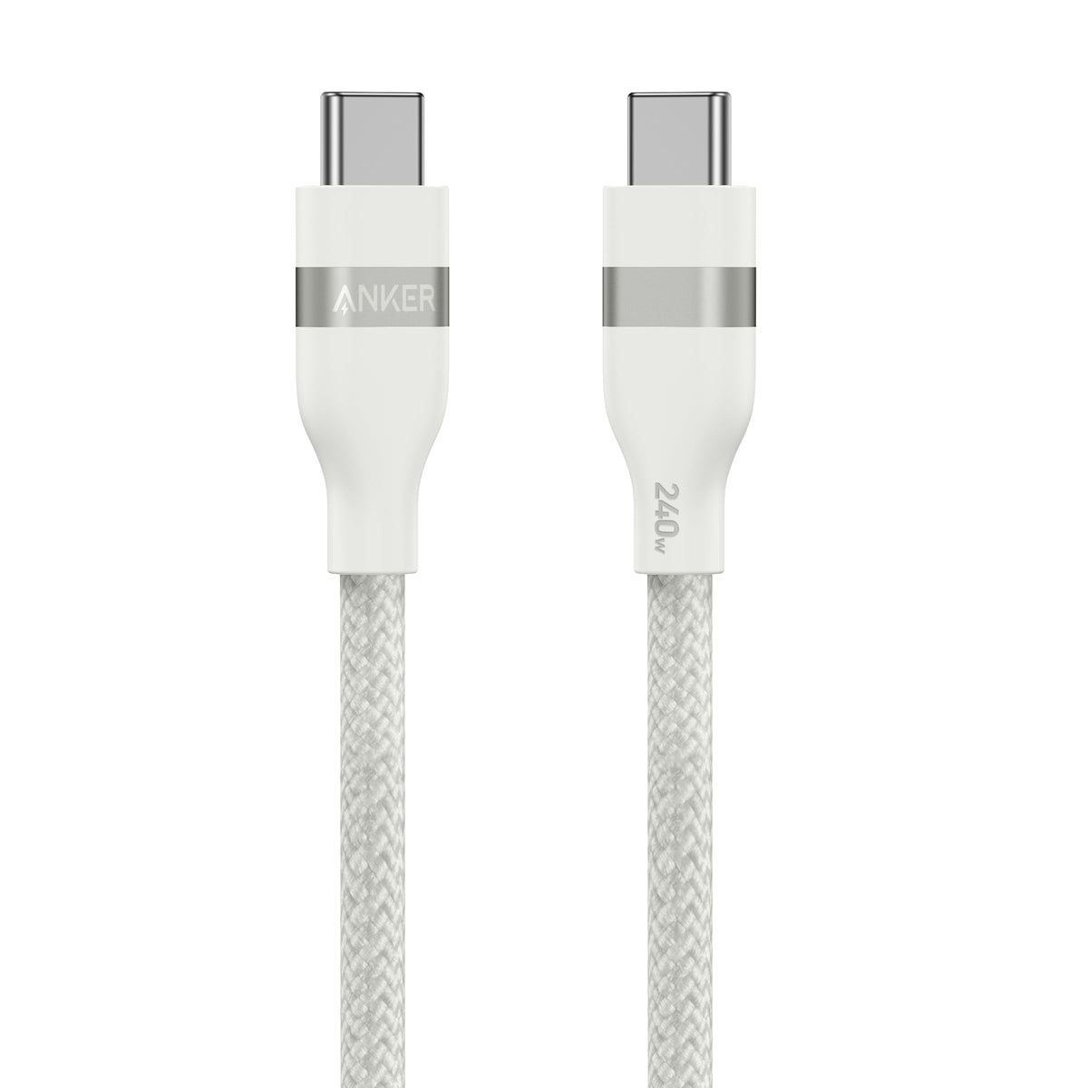 Câble Anker USB-C vers USB-C (180 cm, 240 W, upcyclé et tressé)