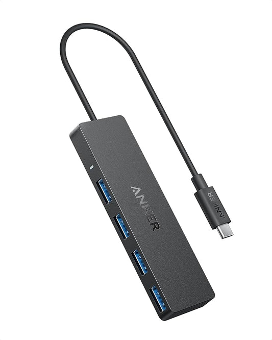 Anker Hub USB-C (3 ports USB 3.0, OTG, câble 20 cm)