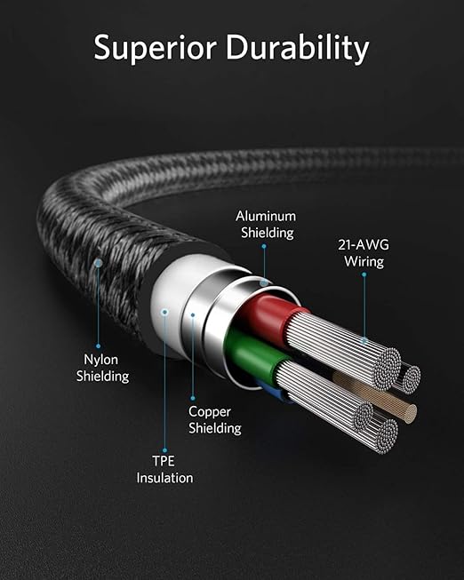 Câble USB C vers Lightning [1m, certifié Apple MFi]