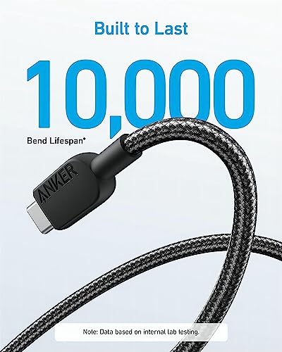 Anker 310 USB-A to USB-C Cable (6 ft Braided)