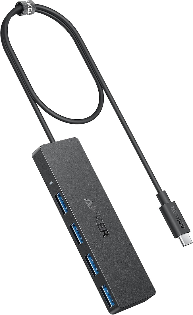 Anker Hub USB-C (3 ports USB 3.0, OTG, câble 20 cm)