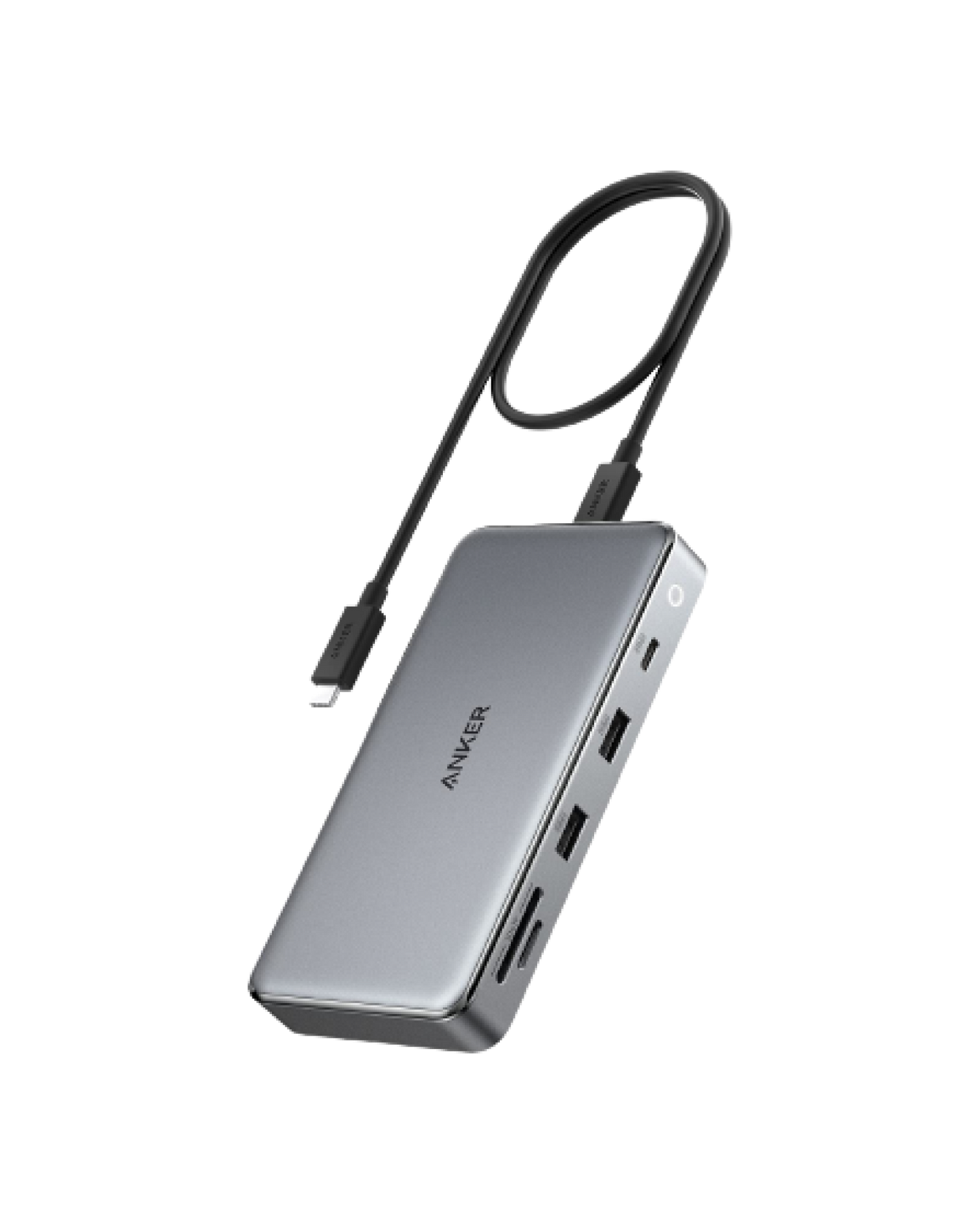 Anker <b>563</b> hub USB-C (9-en-1, gris)