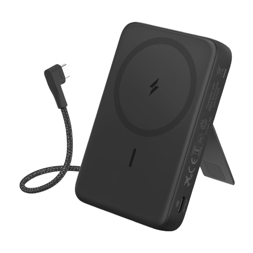 PowerBank Anker Zolo (10K, magnétique, câble USB-C intégré)