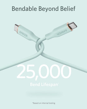 Anker câble USB-C vers USB-C PowerLine III Flow