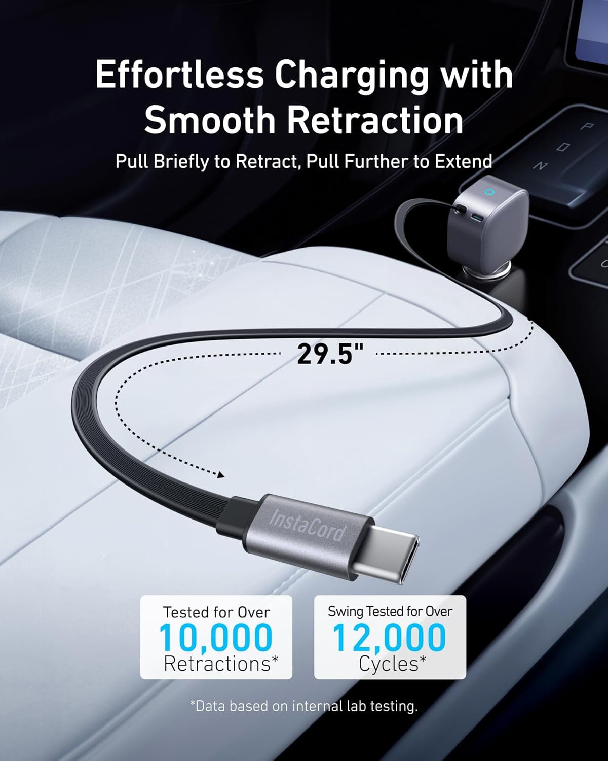 Chargeur allume-cigare Anker Nano (75 W, port USB-C)