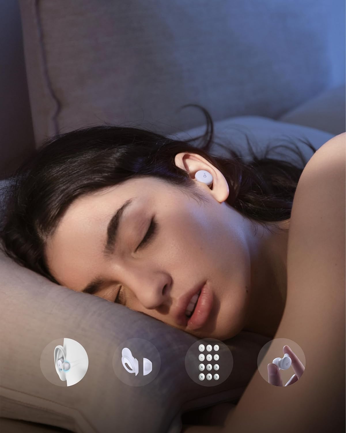 soundcore Sleep A30 | Les tout premiers écouteurs de sommeil Smart ANC
